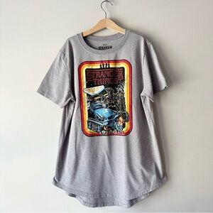 Stranger Things Graphic Quarter Length Sleeve Top